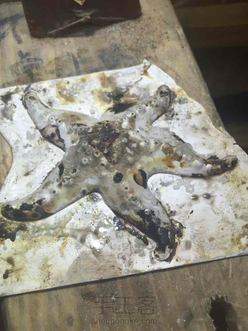 沙沙的珐琅派大星 第9步