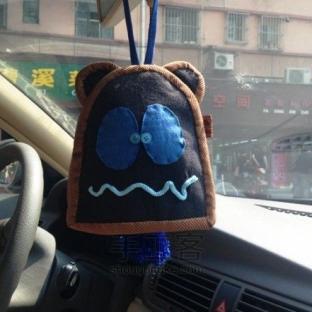 搞怪表情钥匙包