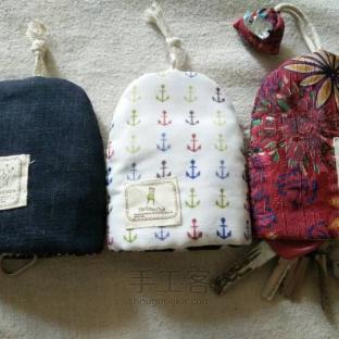 一款很简单的钥匙包！