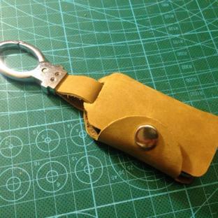 汽车钥匙包 皮艺教程