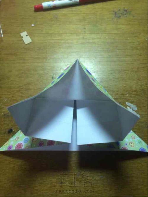 折纸烟花（无限翻） 第11步