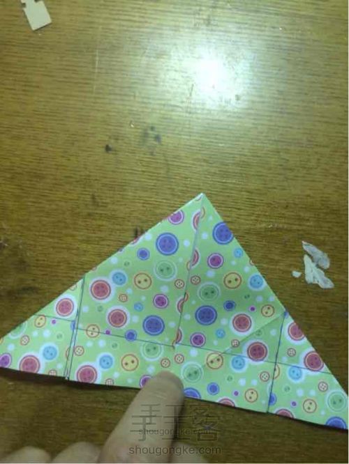 折纸烟花（无限翻） 第12步