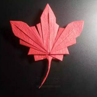 【转载】枫叶  折纸教程