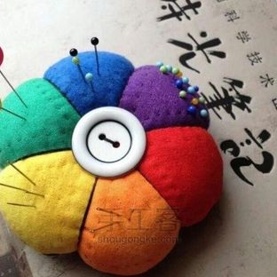 当色彩遇上拼布丨简版色相环针插 