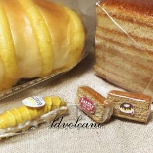 软陶入门篇丨蜂蜜蛋糕和毛毛虫面包制作