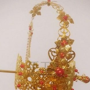 束发冠丨面如冠玉飞天髻