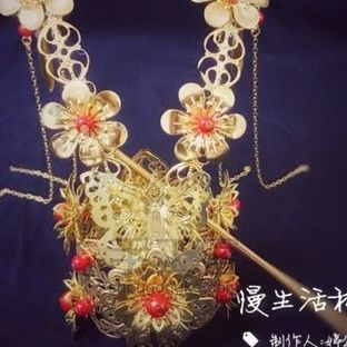束发冠｜古风束发冠的制作