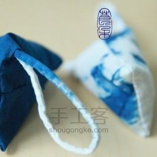 蓝染粽子药囊教程