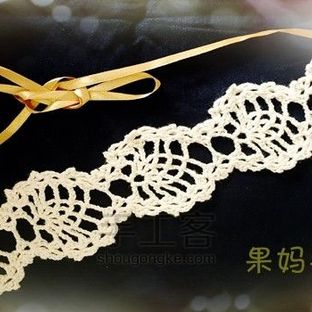 钩编入门｜淑女发带