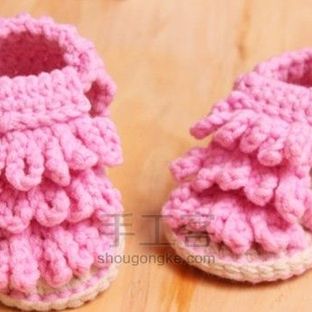 编织入门丨流苏宝宝鞋