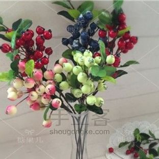 新手入门丨DIY浆果花束