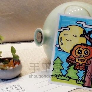 POP手绘应用（四）丨鸟类主题明信片（基础）