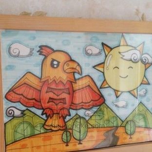 POP手绘应用（五）丨鸟类主题装饰画（基础）