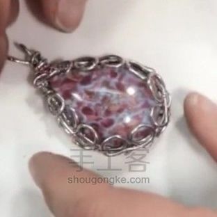 金属编织镶嵌宝石 | 绕线基础提升