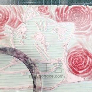 EDS橡皮章留白丨玫瑰留白