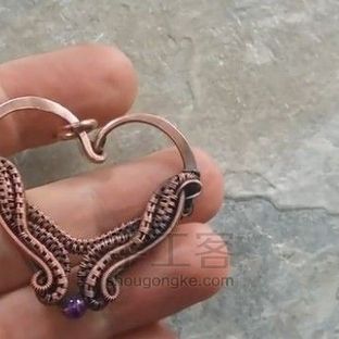 迷人心形挂件丨绕线中级教程