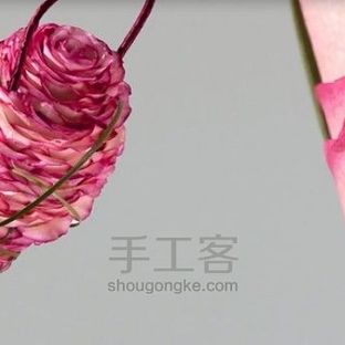 别致的手捧花束