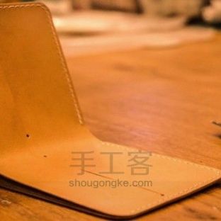 简约卡夹教程-皮革的裁剪和粘合（1）