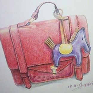 彩铅日用品篇--复古包