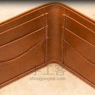 手工牛皮钱包详细制作过程