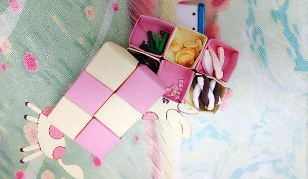 [winnie]折纸粘土收纳盒