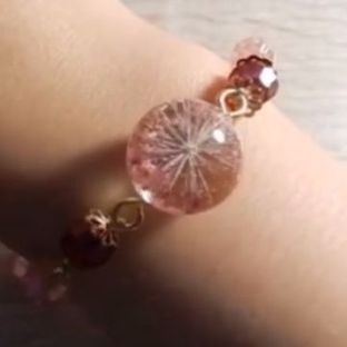 中国风滴胶珠项链