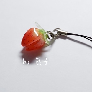 立体草莓热缩片