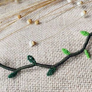 基础款手链—春色系列之【绿枝】