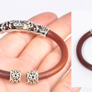 烧火股蜕变 |  西藏鸡血藤手镯。