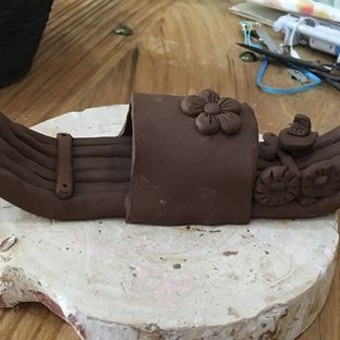 竹筏，传统手艺陶瓷艺术