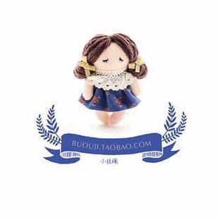 小挂绳布娃娃的缝制过程