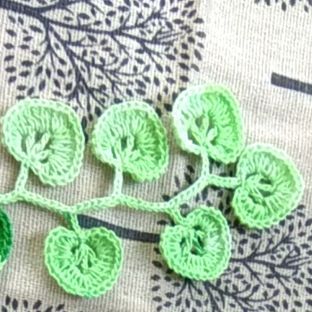 一片叶钩针编织详解课程