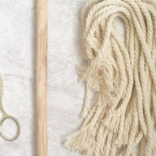 宁雯手作--Macrame手工编织挂毯基本手法