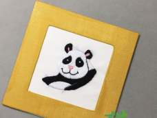 刺绣小课堂丨熊猫