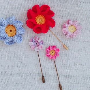【新手入门】小清新立体花胸针