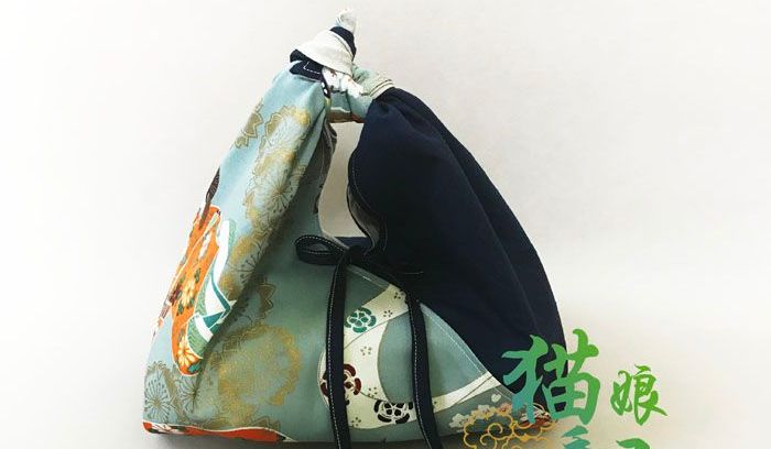 猫娘手工丨日式饭盒袋