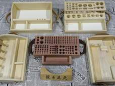 【木艺收纳】 手工皮艺 工具收纳盒