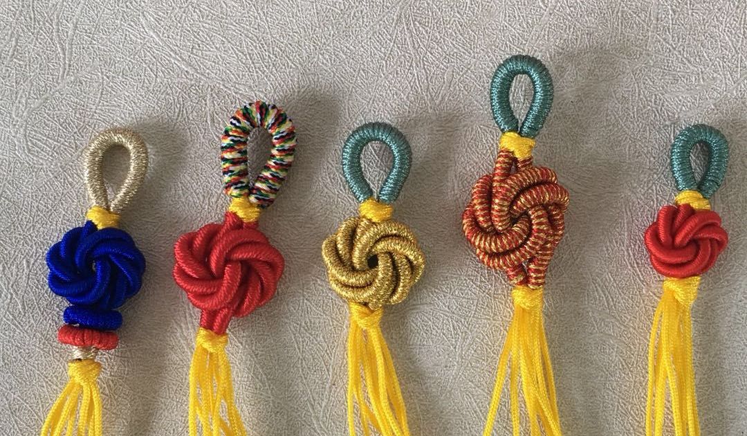曼陀罗花结的编织方法