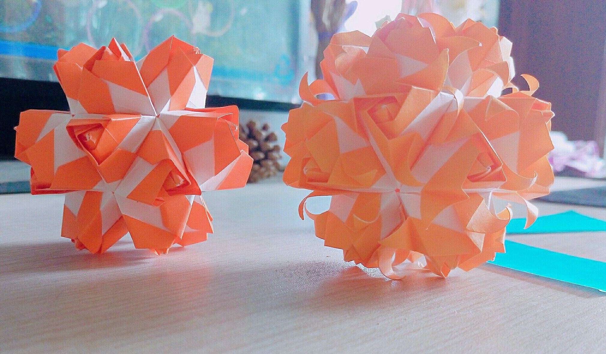【折纸-花球】形
