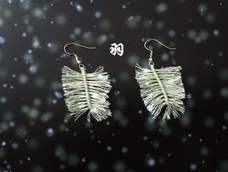 耳环《羽》