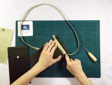 DIY环保袋 原创设计包包 自制手工包袋 国风手机袋