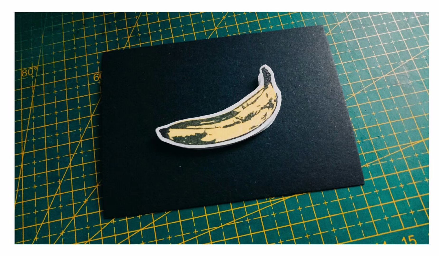 【香蕉】橡皮章雕刻+短训班宣传