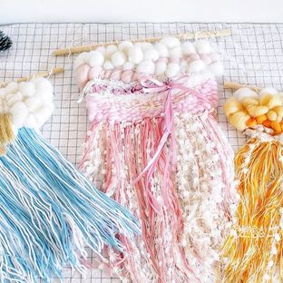 《元气系列—橘子汽水》第一节原创挂毯编织教程