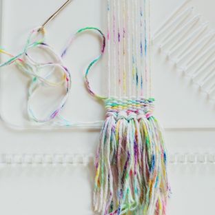 编织项链DIY&自染棉线