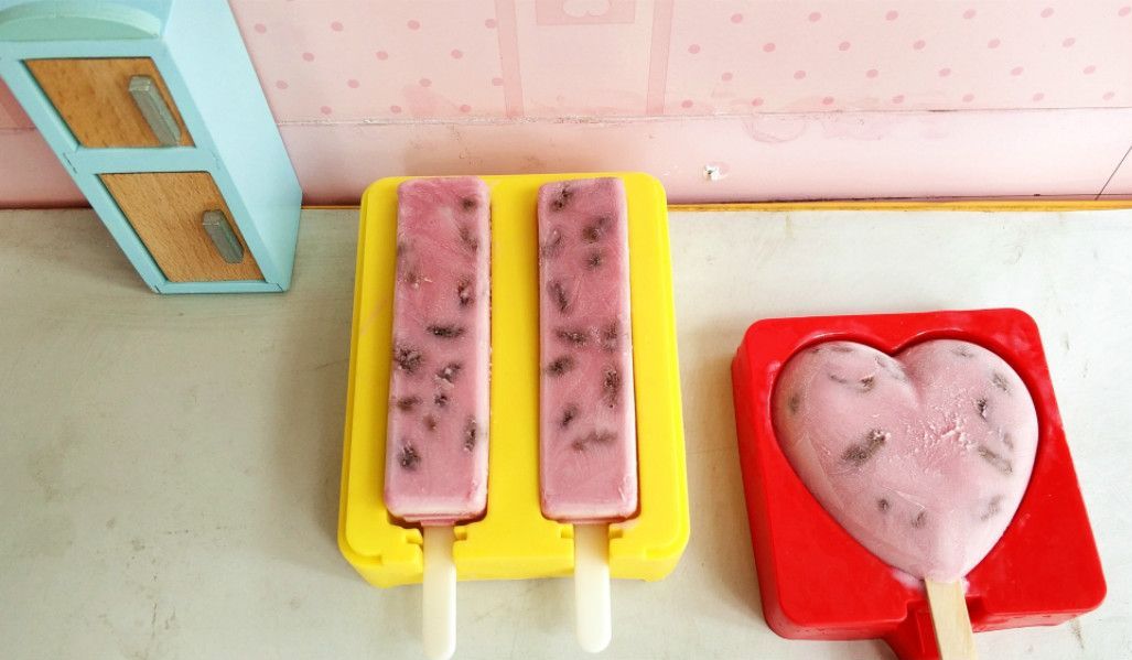 无需机器DIY冰淇淋之蓝莓葡萄雪糕【于末一动手记-018记】