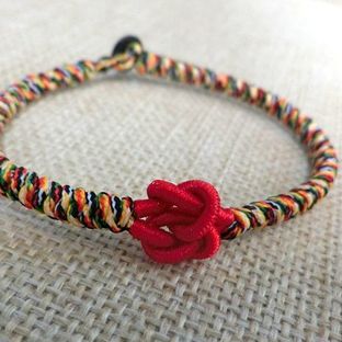 同心结金刚结手链教程