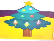【纸电路制作】圣诞纸电路主题卡片——闪烁的圣诞树