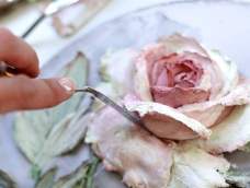 Unicraft浮雕花绘|雕塑绘画玫瑰花制作全过程
