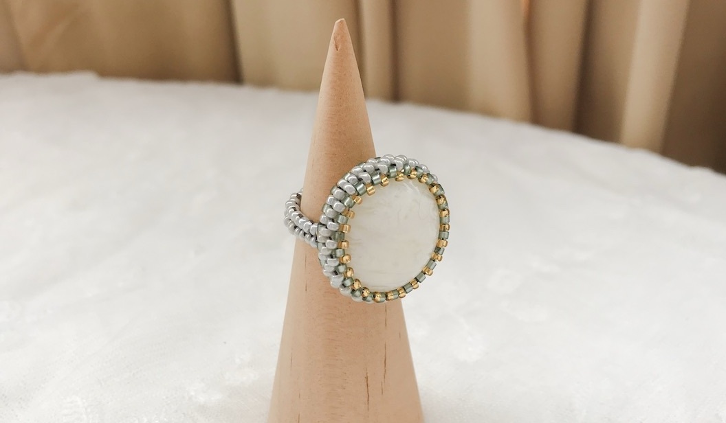 做一枚古董串珠戒指，你绝对会入串珠坑！
