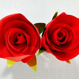 手工DIY玫瑰花，简单又有爱，送女朋友超喜欢